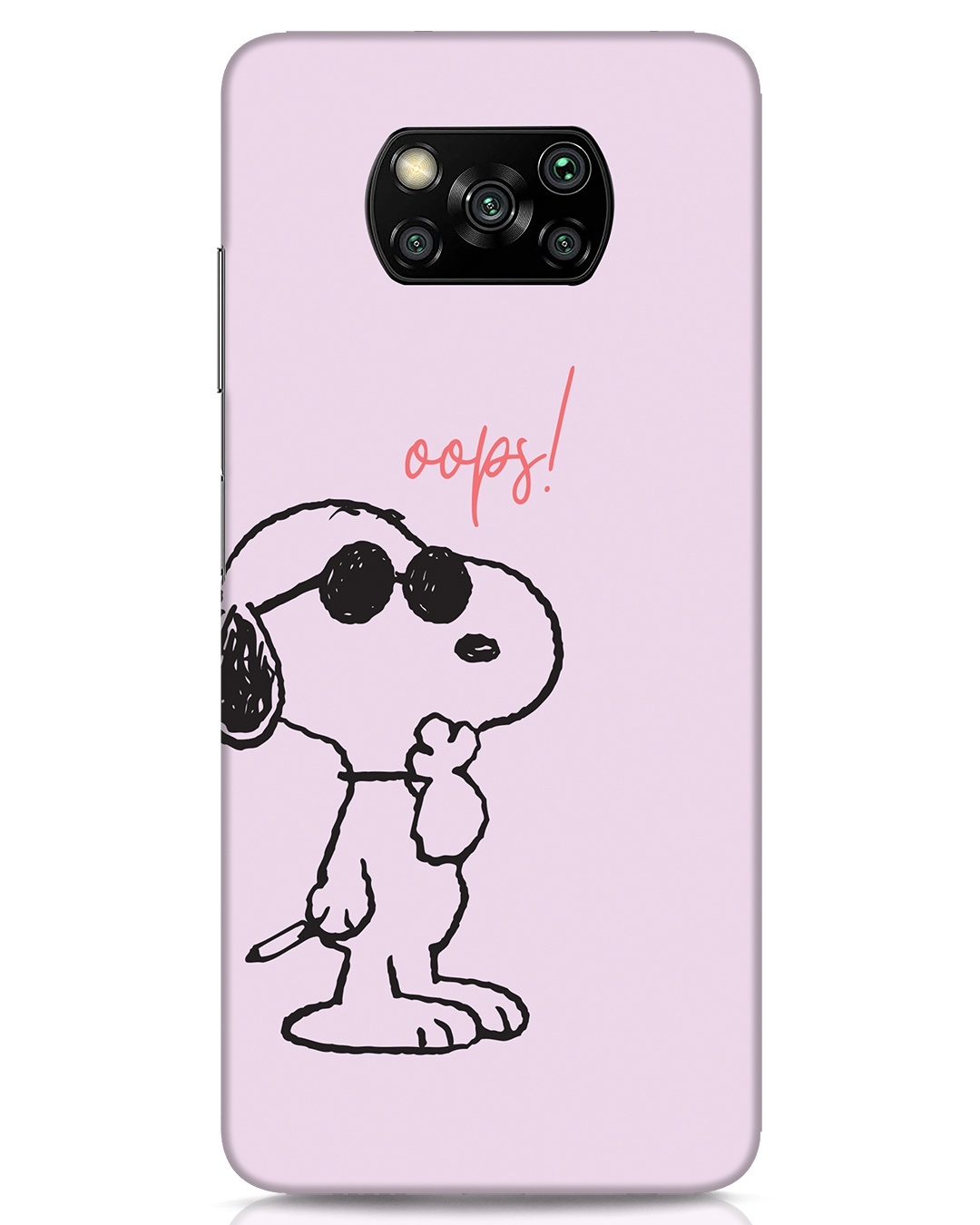 Buy Oops Designer Hard Cover For Xiaomi Poco X3 Online In India At Bewakoof 3315