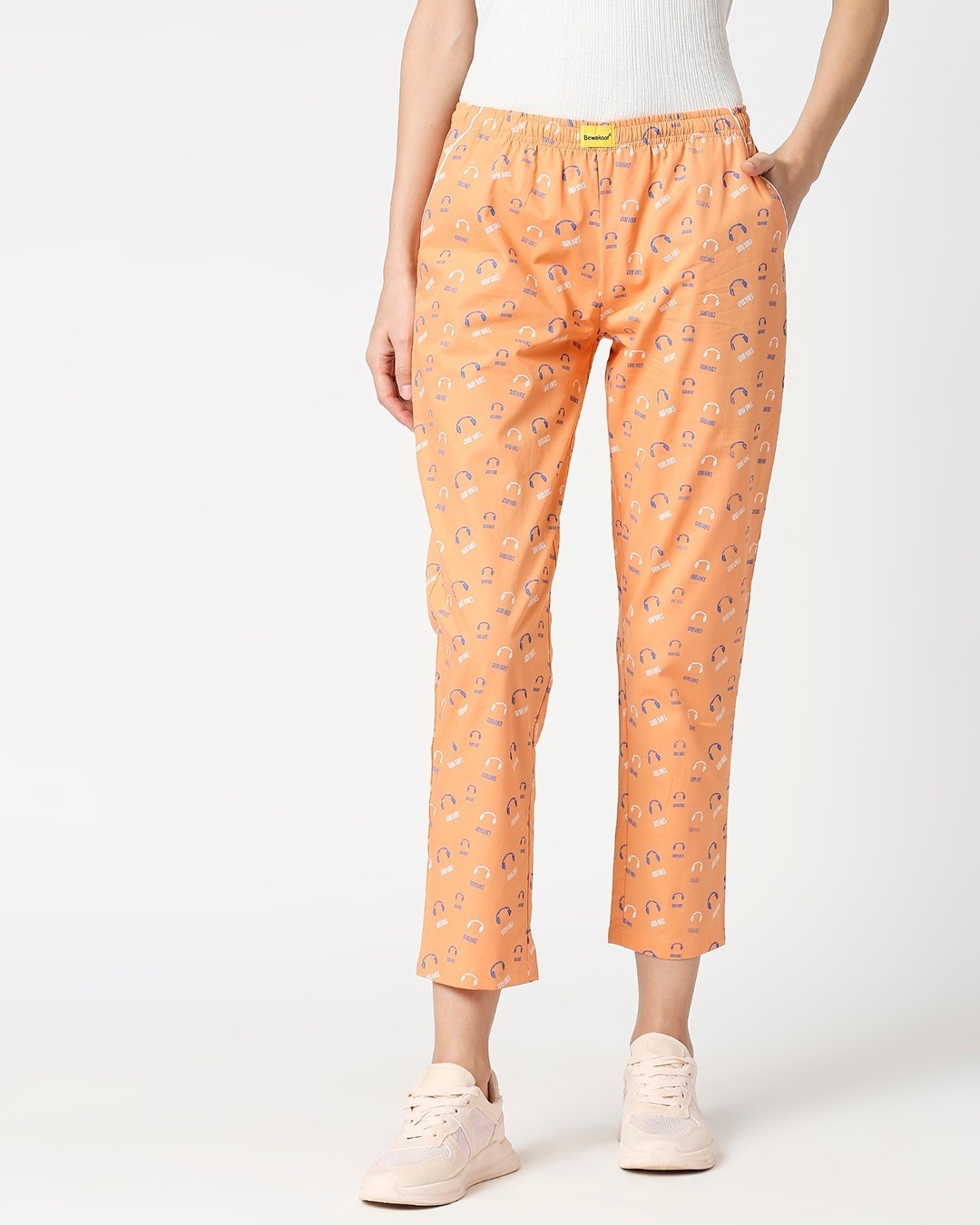 Shop Orange Rush AOP Pyjamas-Back