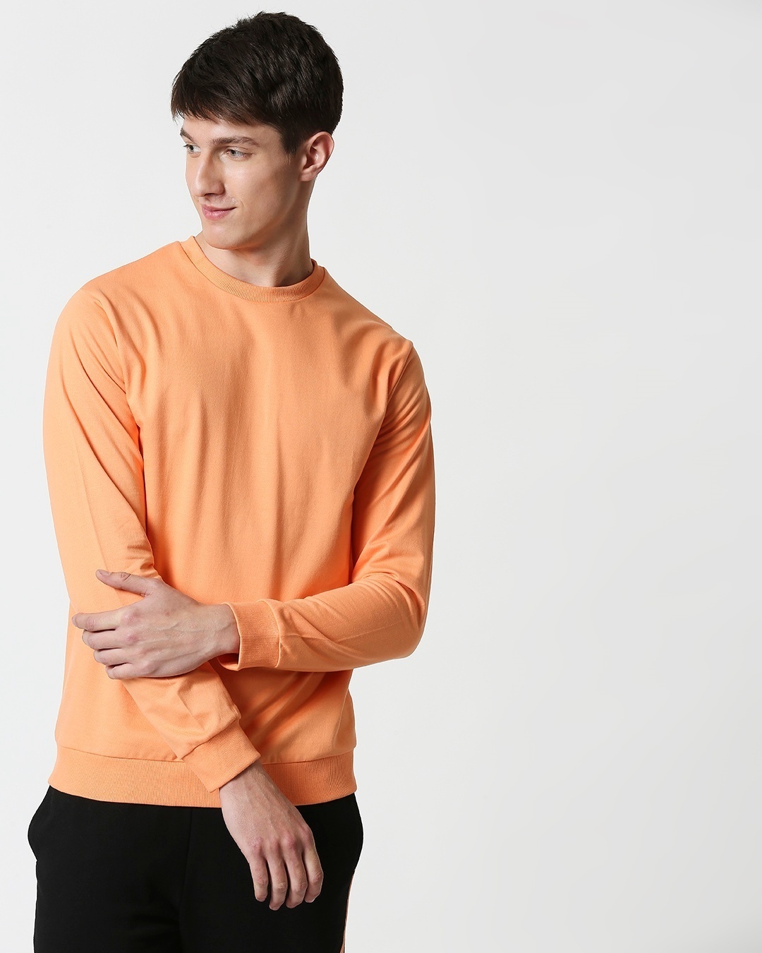 Shop Men's Orange Rush Sweater-Back