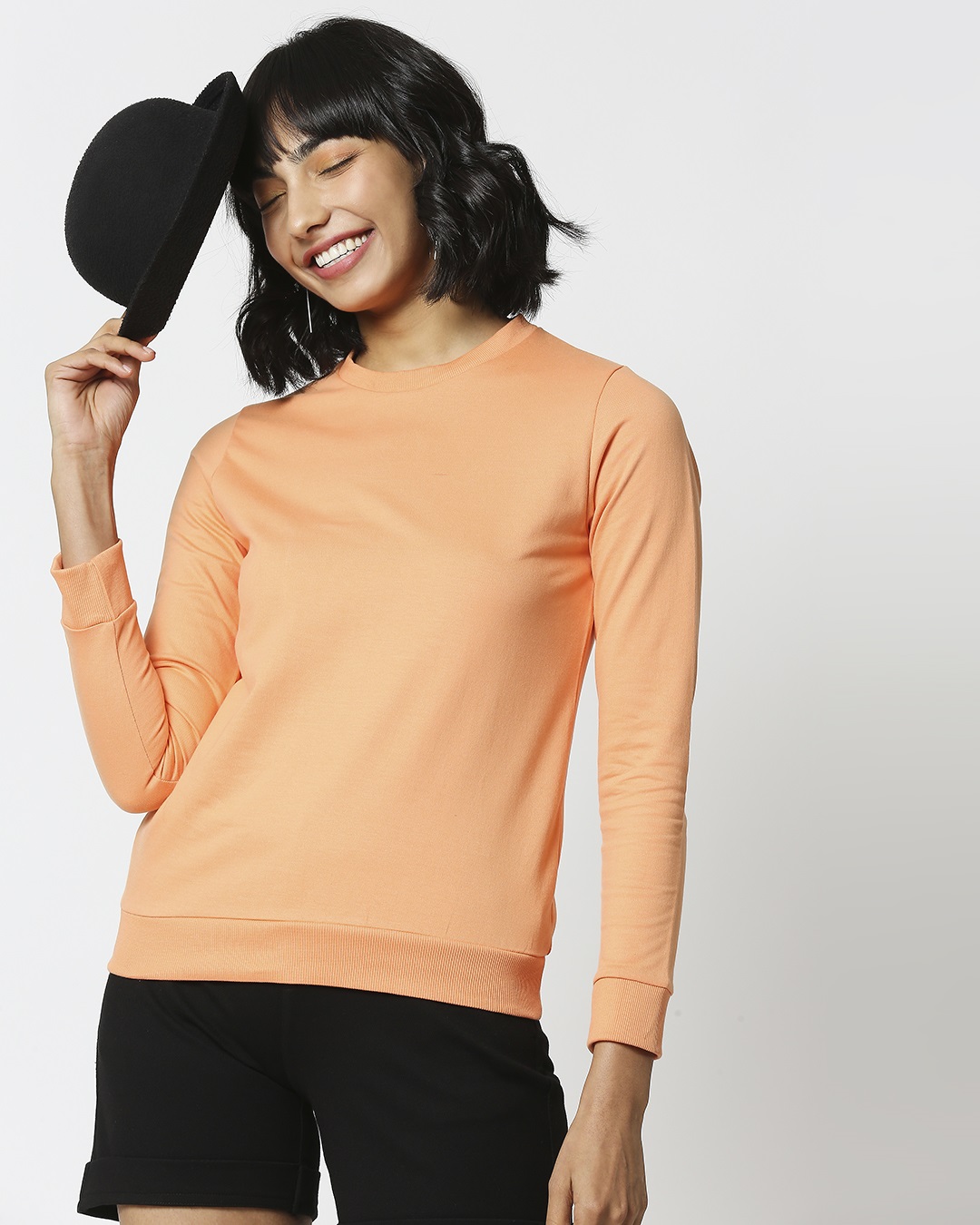 Shop Women's Orange Rush Sweater-Back