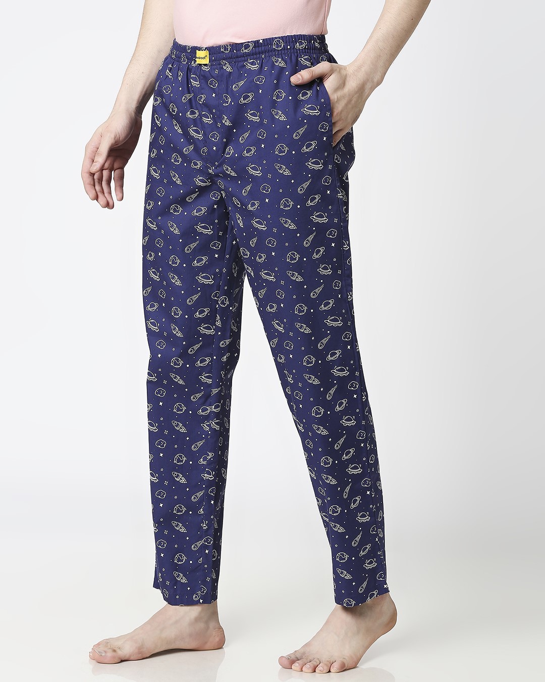 Shop Outer Space All Over Printed Pyjamas-Back