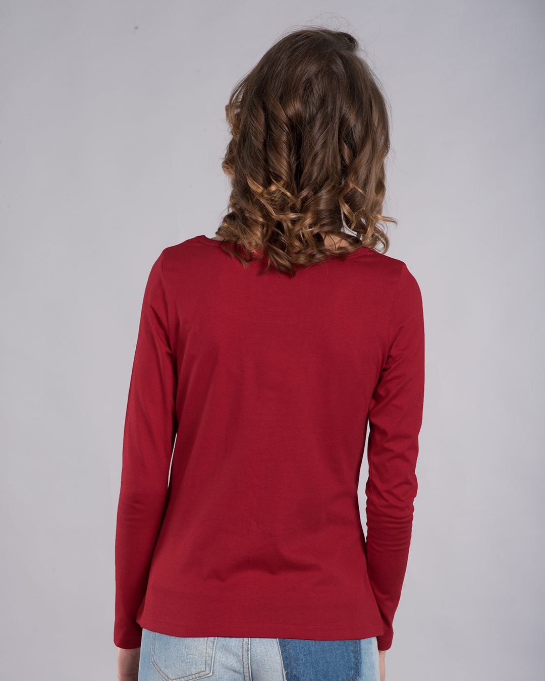 Shop Own Kind Of Beautiful Scoop Neck Full Sleeve T-Shirt-Back