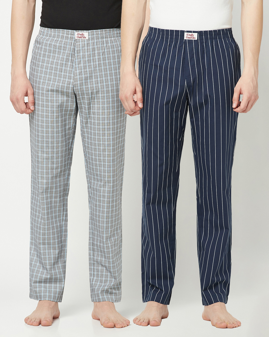 Blue Plaid Men’s Pyjamas