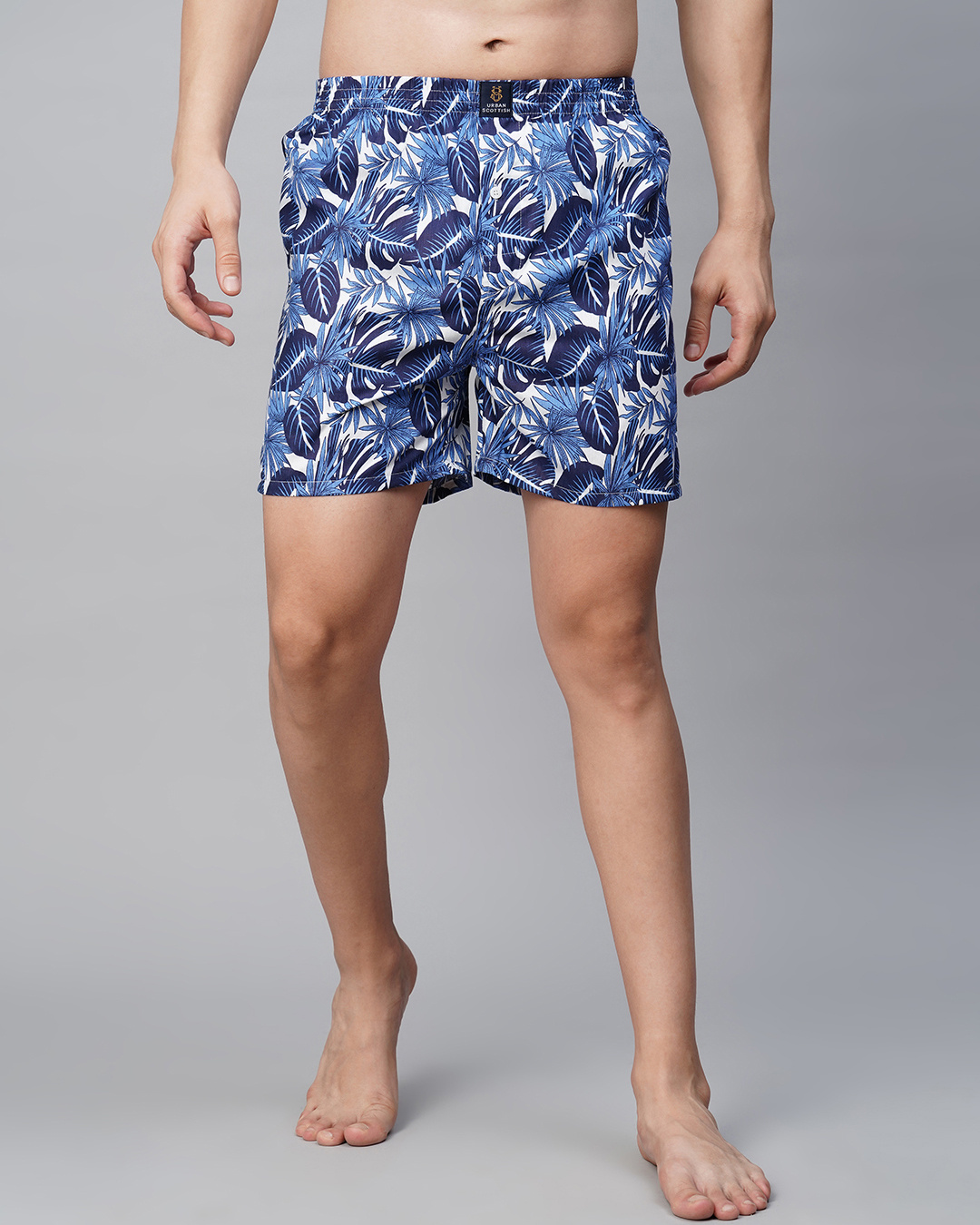 Shop Pack of 3 Men's Multicolor All Over Printed Boxers-Back
