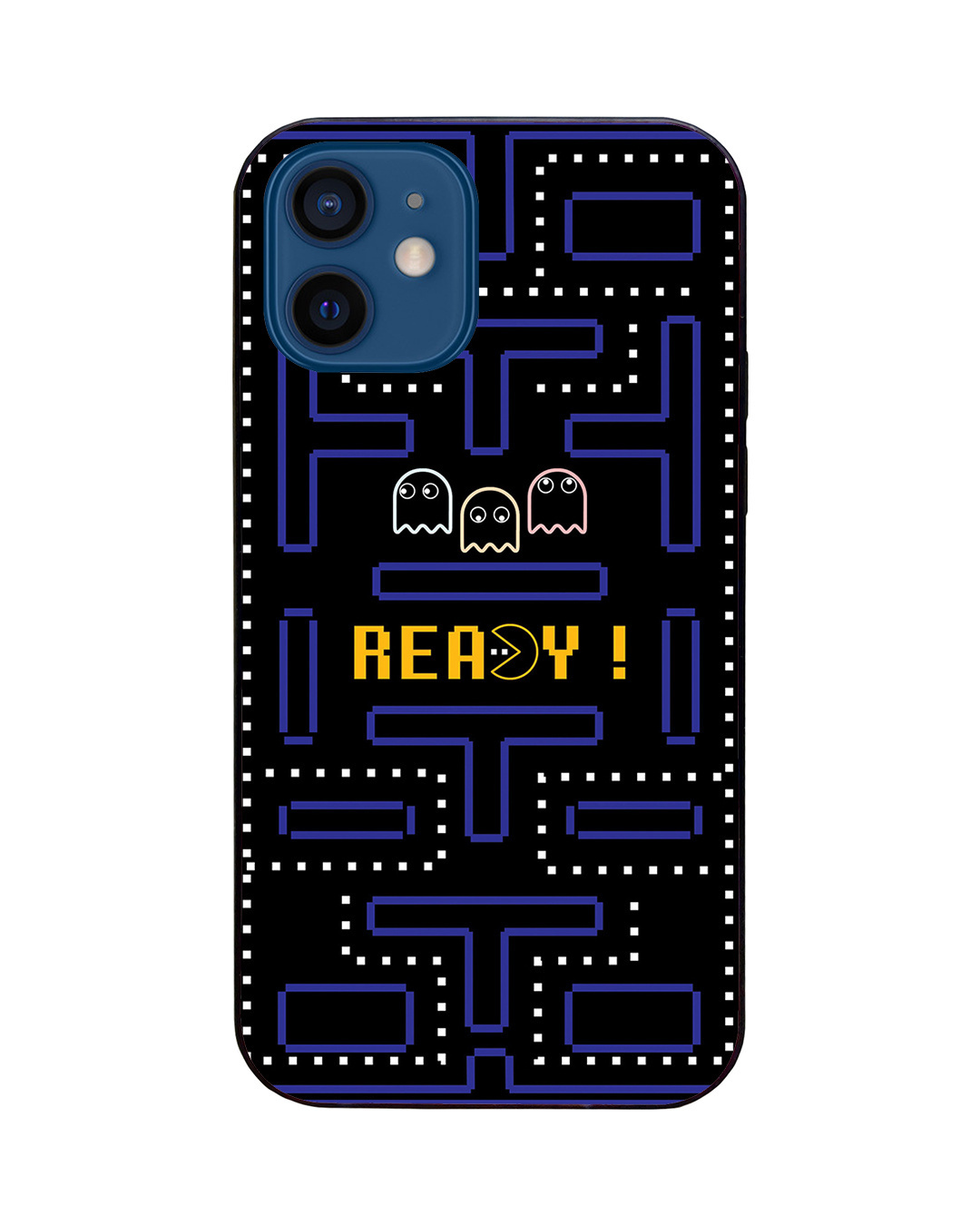 Shop Pacman LED Cover for iPhone 12 Mini-Back