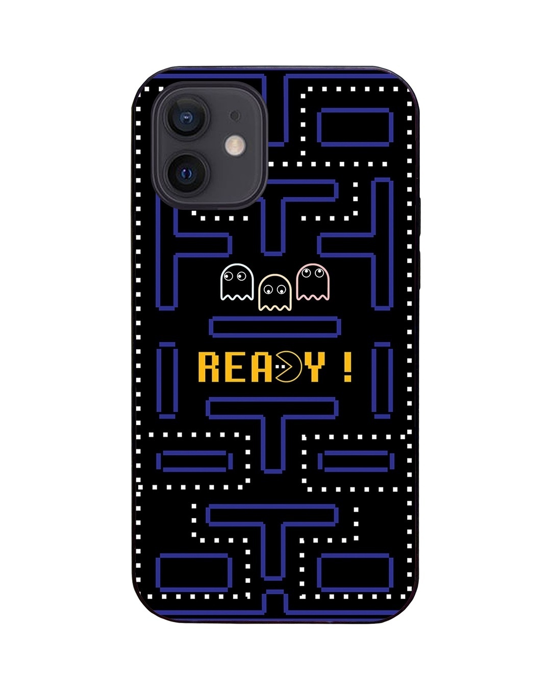 Shop Pacman LED Cover for iPhone 12 Pro-Back