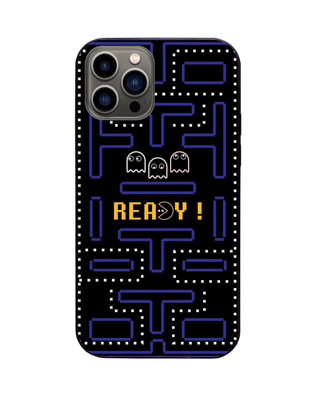 Shop Pacman LED Cover for iPhone 13 Pro Max-Back