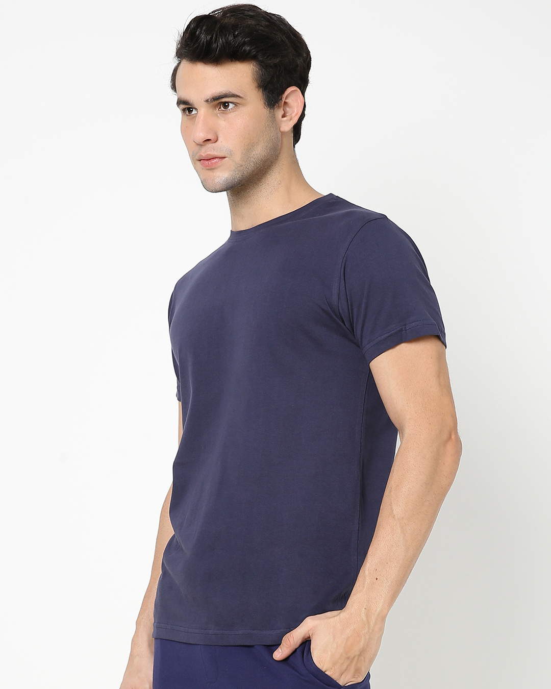 Shop Men's Pageant Blue T-shirt-Back