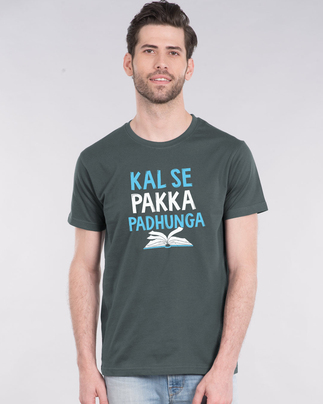 Shop Pakka Padhunga Half Sleeve T-Shirt-Back