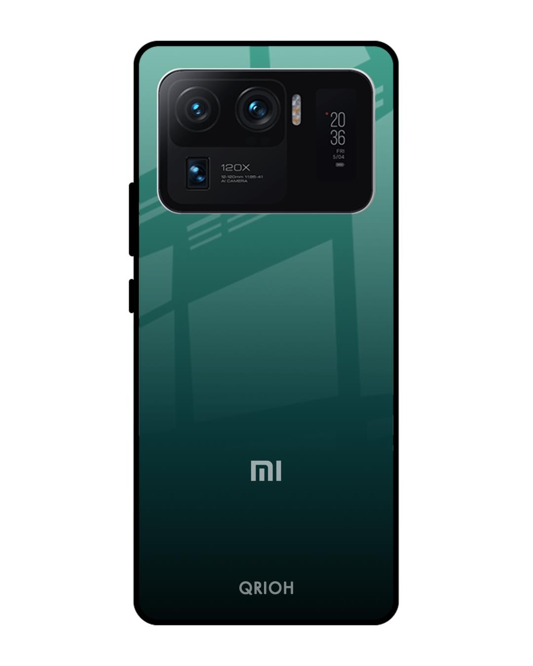 Buy Palm Green Premium Glass Cover For Mi 11 Ultra (Impact Resistant