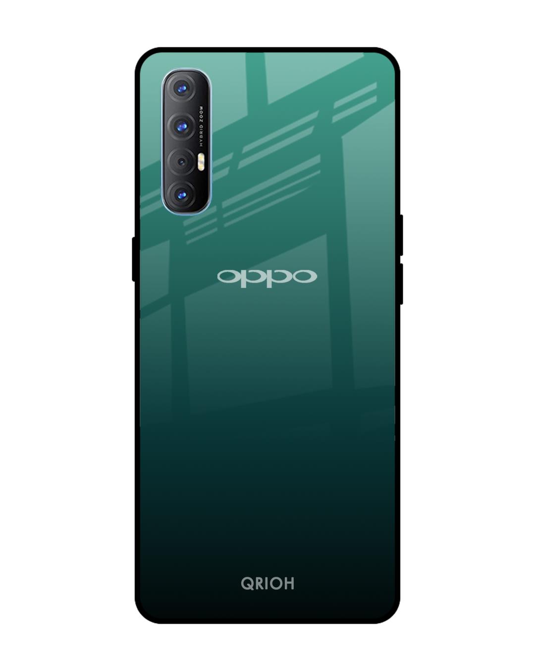 Buy Palm Green Premium Glass Cover For Oppo Reno 3 Pro (Impact ...