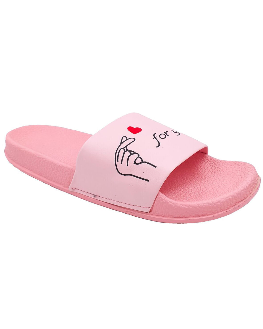 Shop 1col Chutki Pink Slipper Slides Flipflops For Women-Back