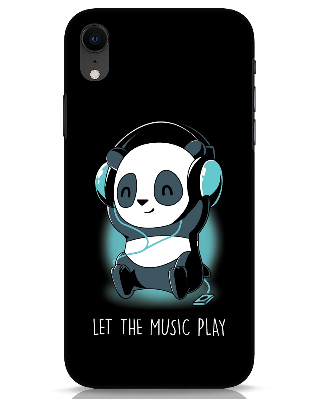 Buy Panda Headphones iPhone XR Mobile Cover Online in India at