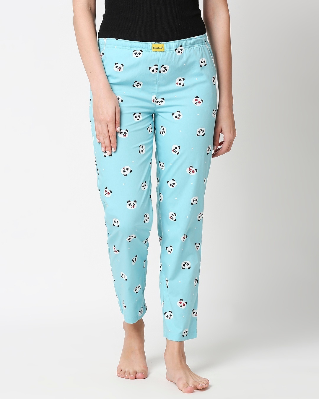 Shop Panda Moods All Over Printed Pyjamas-Back
