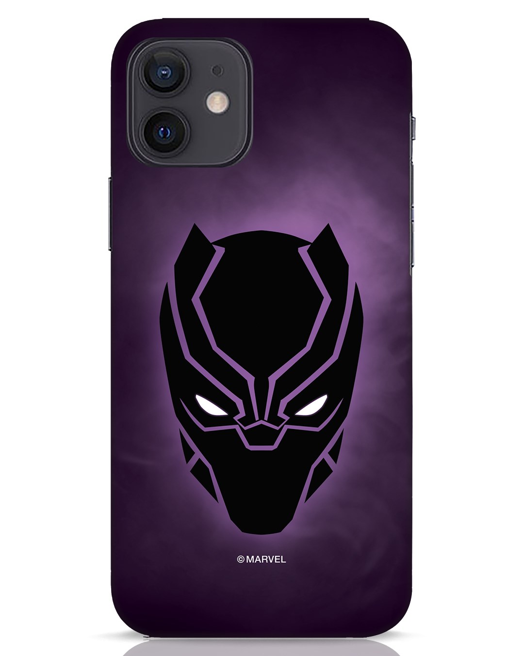 Buy Panther Black iPhone 12 Mobile Cover Online in India at Bewakoof