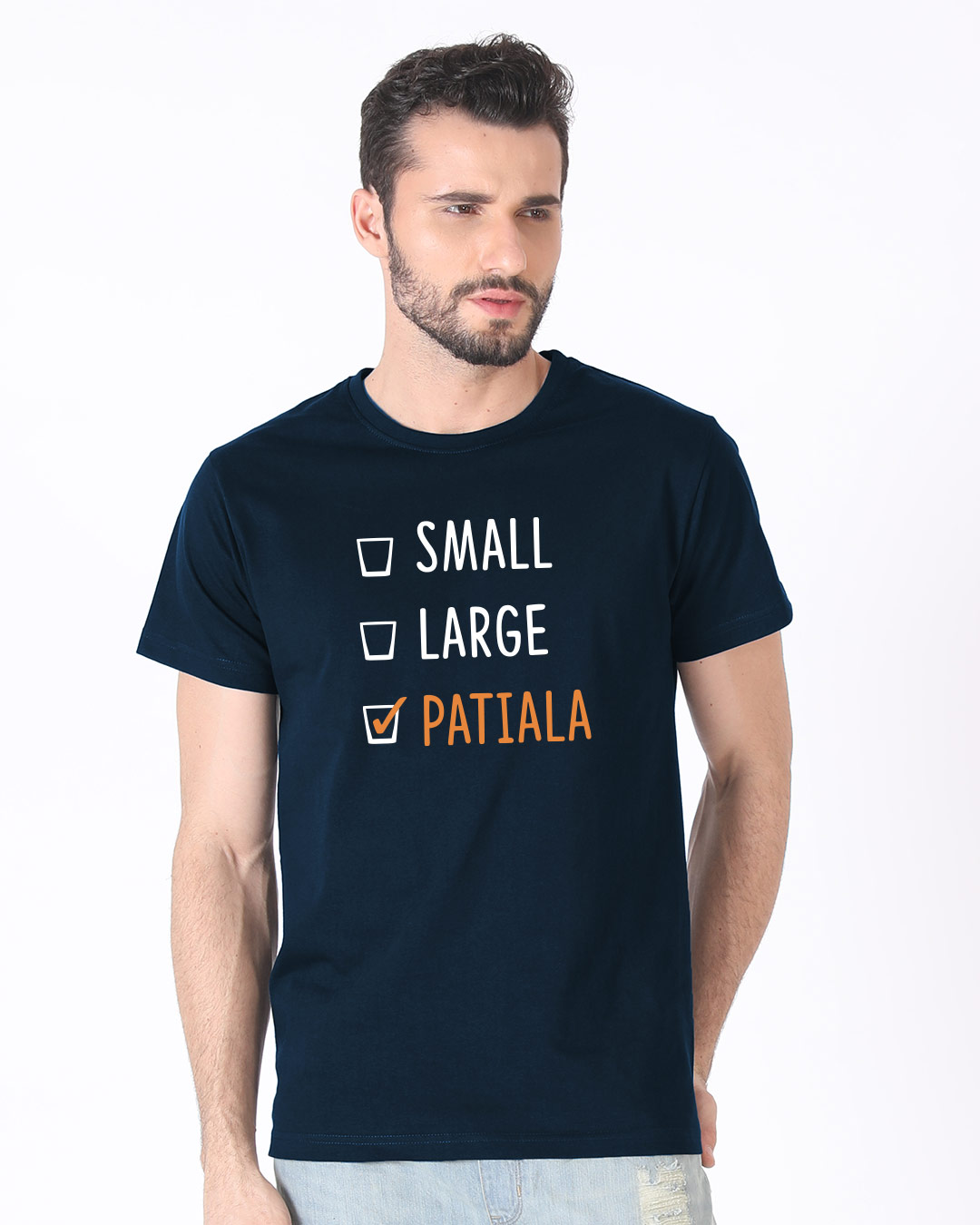 Shop Patiala Half Sleeve T-Shirt-Back