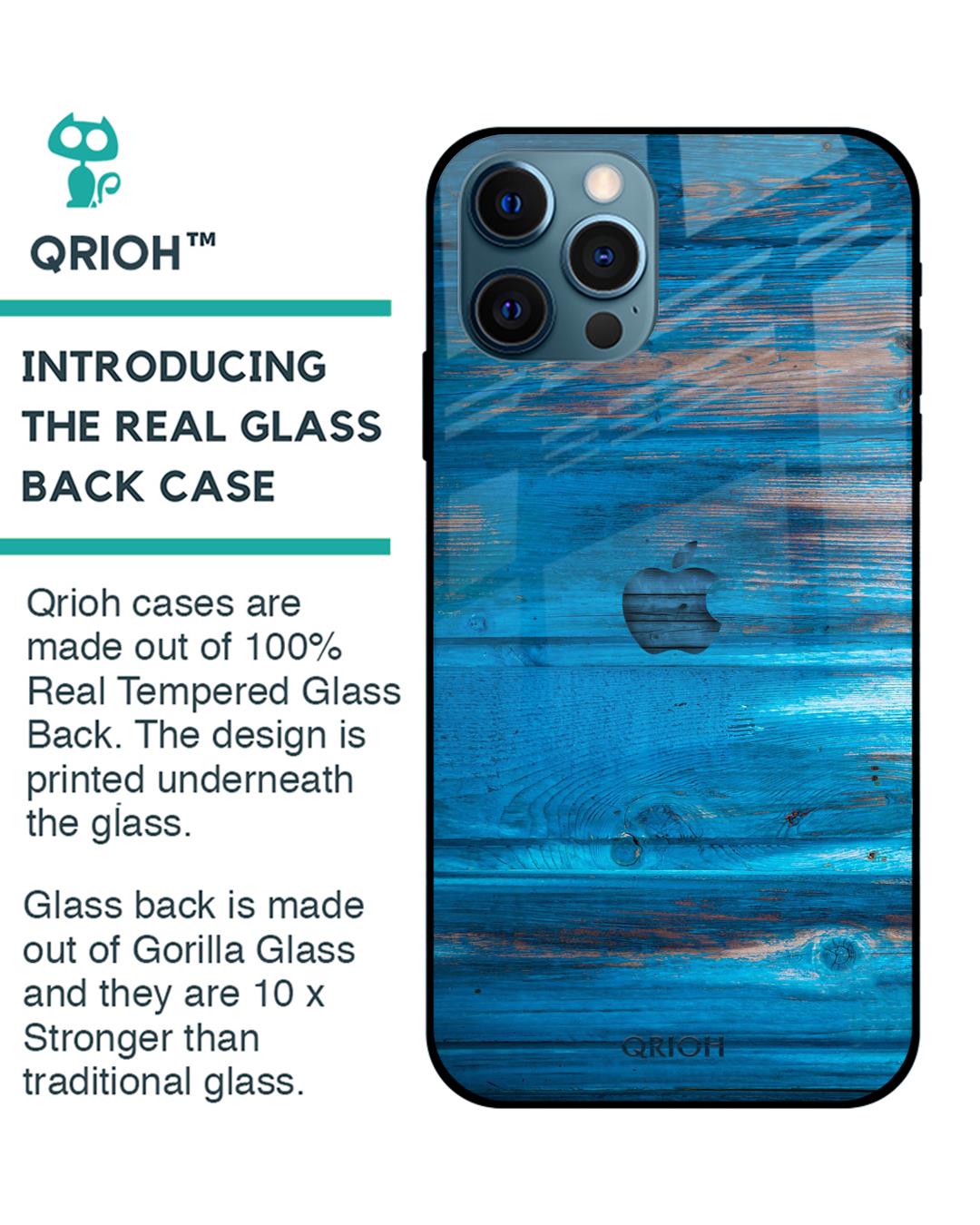 Shop Iphone 12 Pro Patina Finish Glass Case-Back