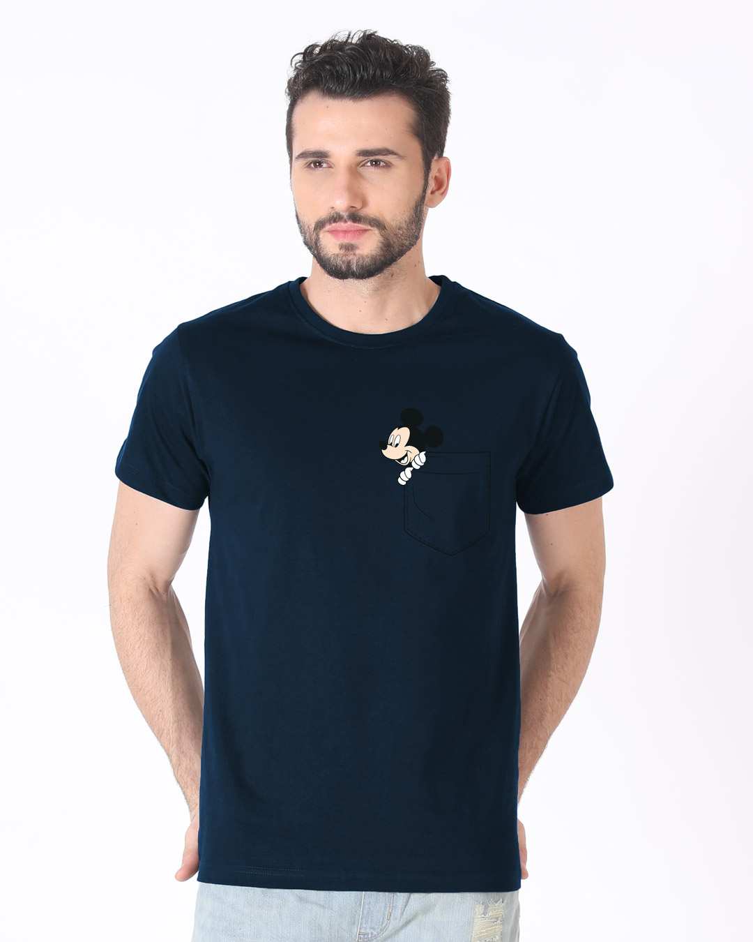 Shop Peek-a-boo Half Sleeve T-Shirt (DL)-Back