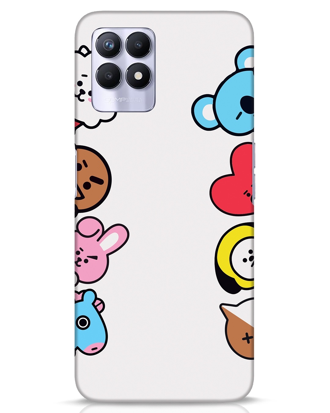 Buy peeking army designer hard cover for realme 8i online in india at