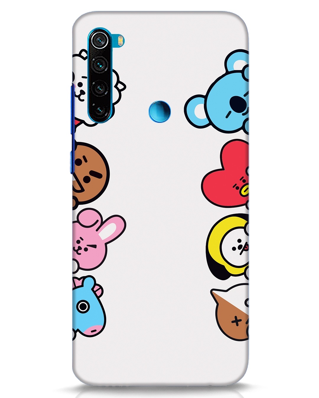 Buy Peeking Army Designer Hard Cover for Xiaomi Redmi Note 8 Online in India at Bewakoof