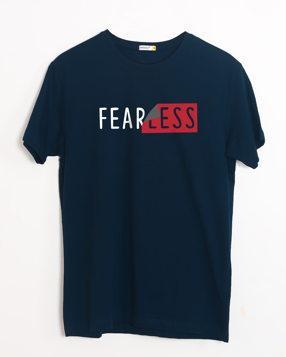 Buy Peel Off Fearless Half Sleeve T-Shirt Online at Bewakoof