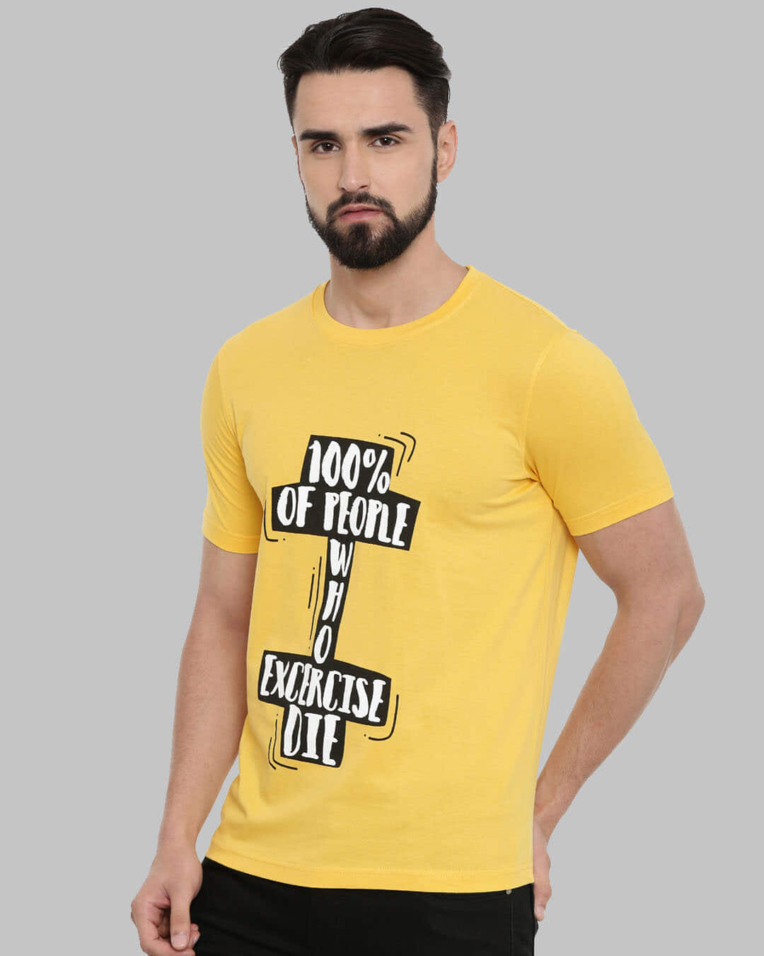 Shop Pepole Printed T-Shirt-Back