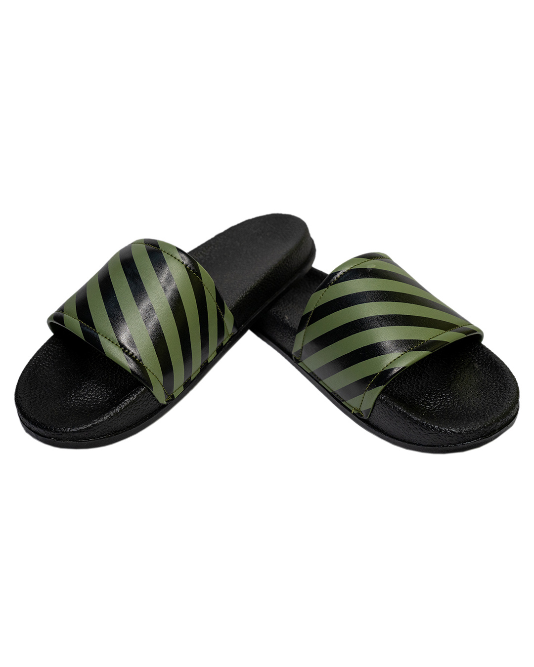 Shop Pery Pao Latest Mens Green Flip Flops-Back