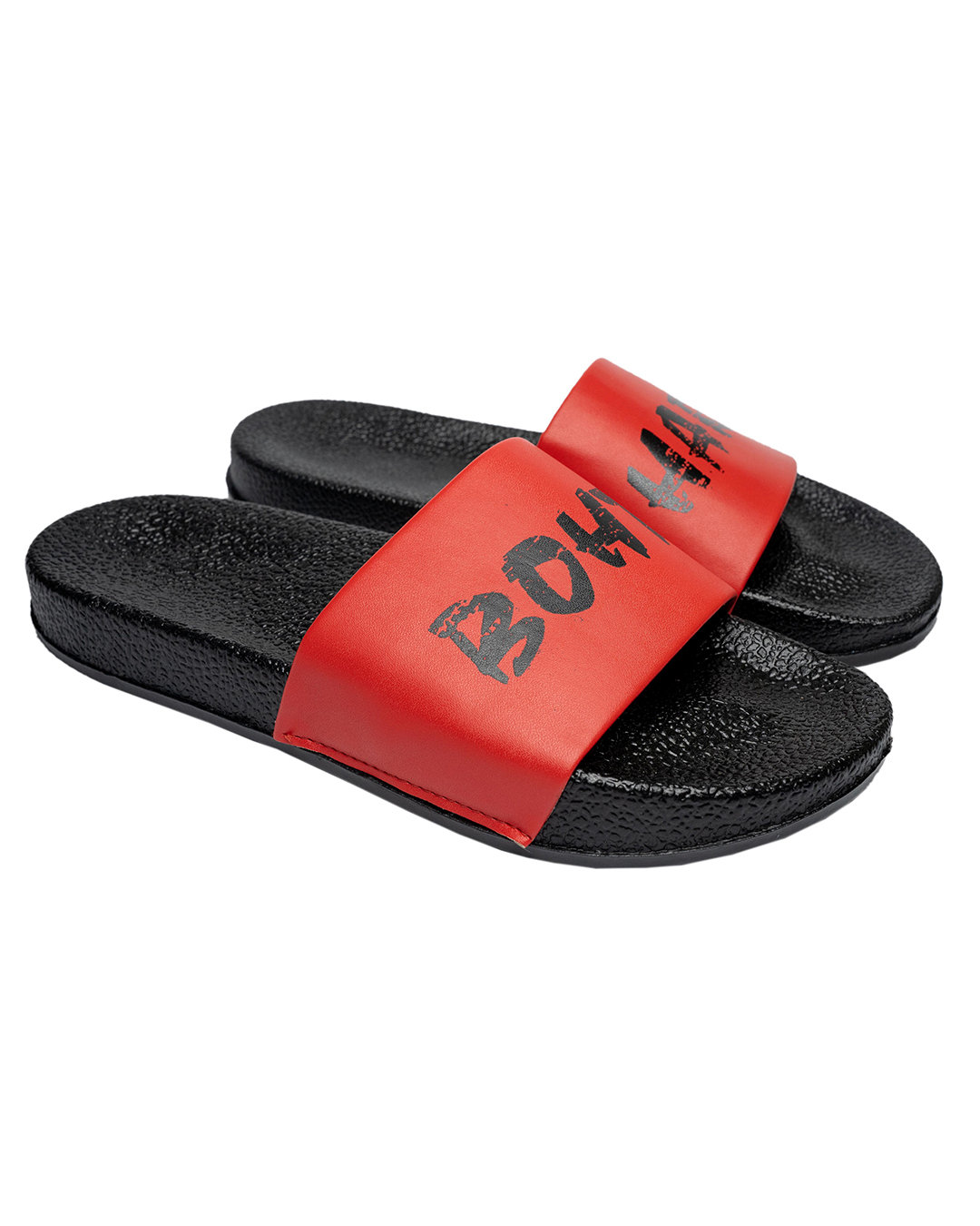 Shop Men's Red Latest Flip Flops & Sliders-Back