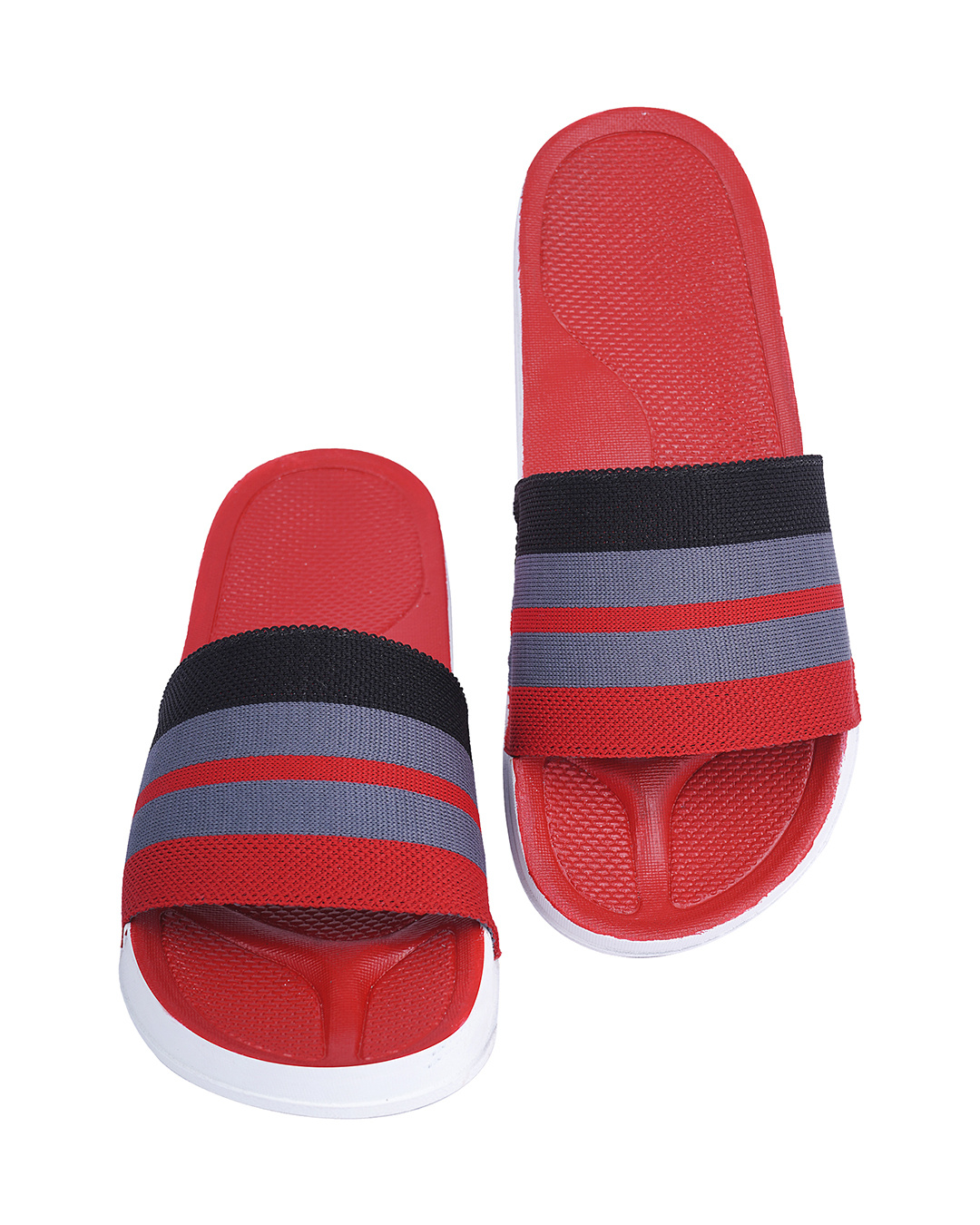 Shop Pery Pao Latest Mens Red Flip Flops-Back