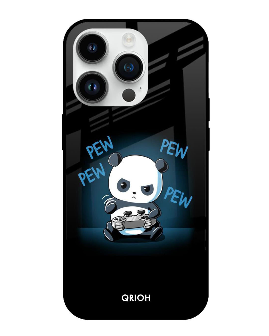 Buy Pew Pew Premium Glass Case for Apple iPhone 14 Pro (Shock Proof