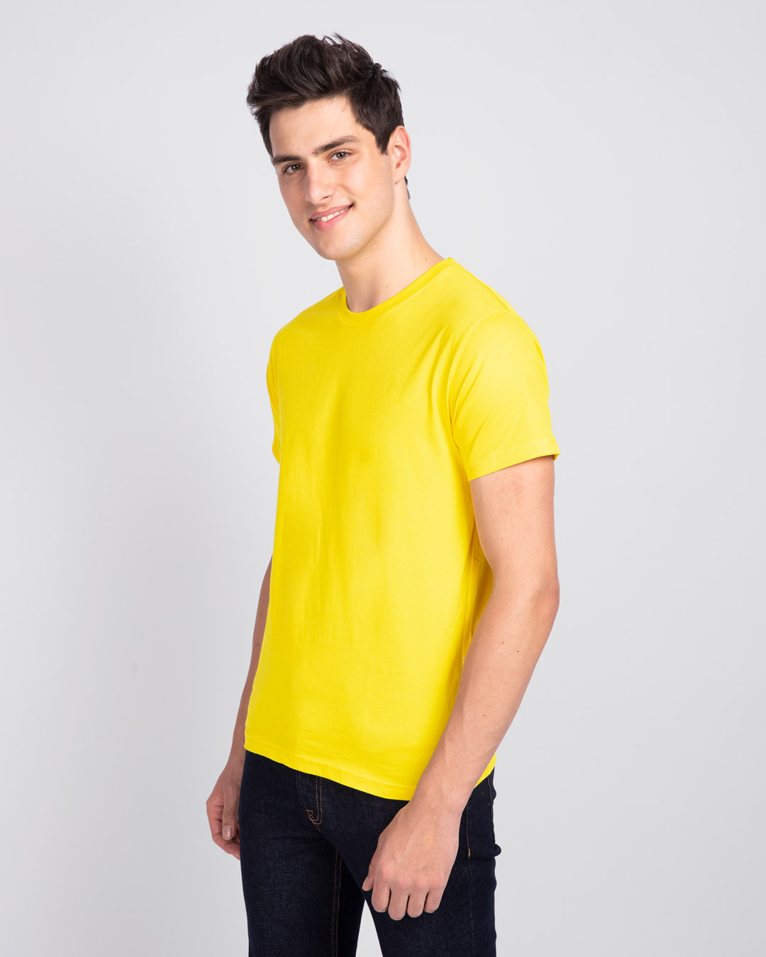 Buy Pineapple Yellow Half Sleeve T Shirt For Men Yellow Online At Bewakoof
