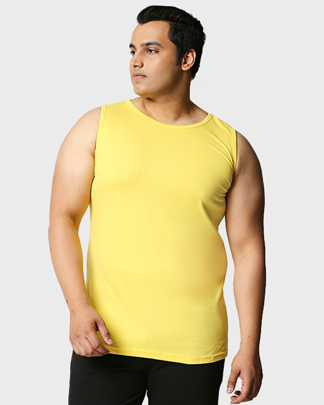plus size yellow vest