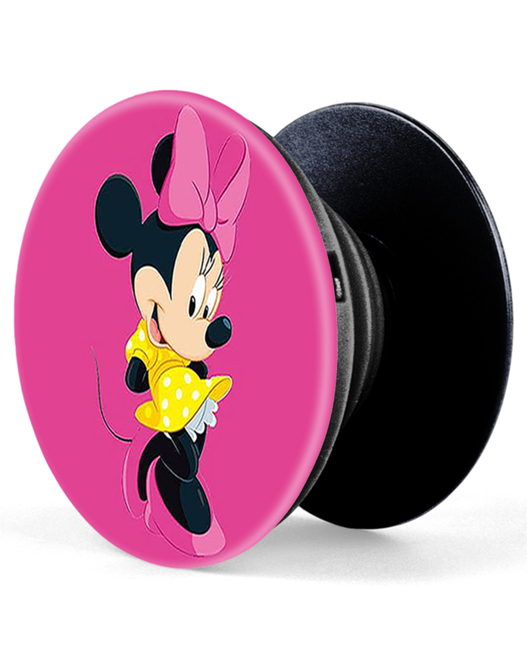 Shop Pink Dancing Minnie Mouse Pop Socket-Back