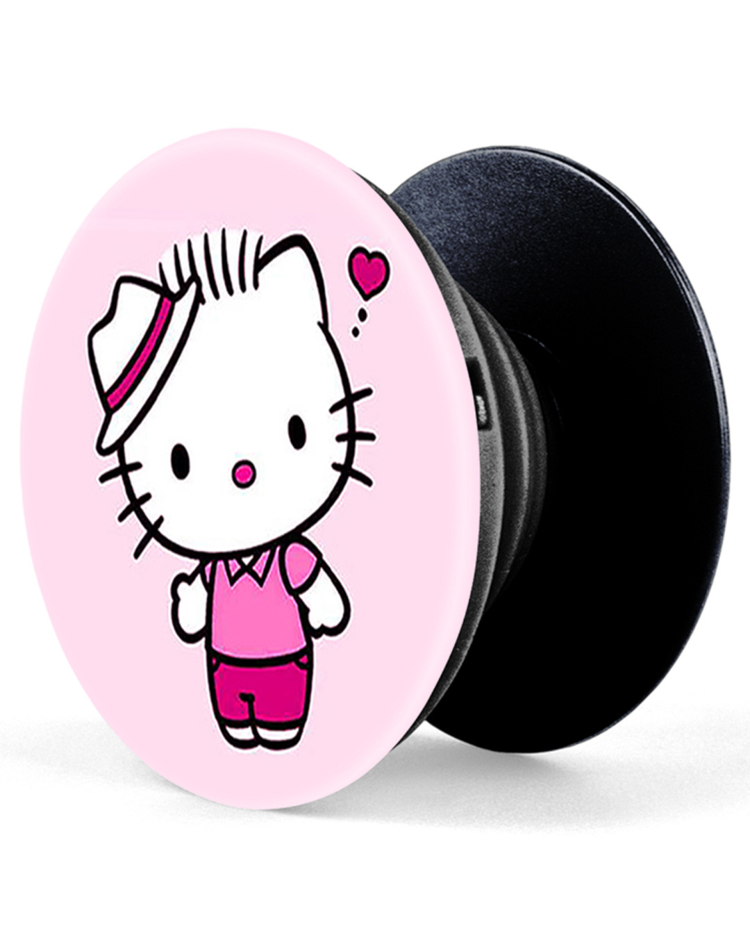 Shop Pink Hello Kitty Pop Socket-Back