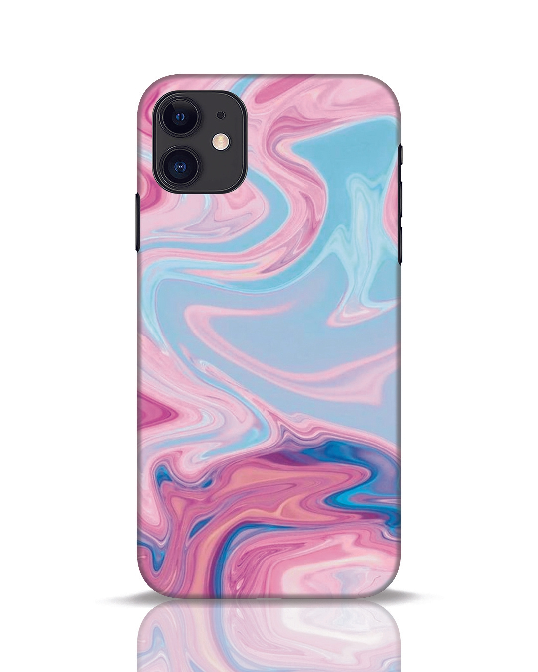 Buy Pink Marble Texture Designer Hard Cover for Apple iPhone 11 Online ...