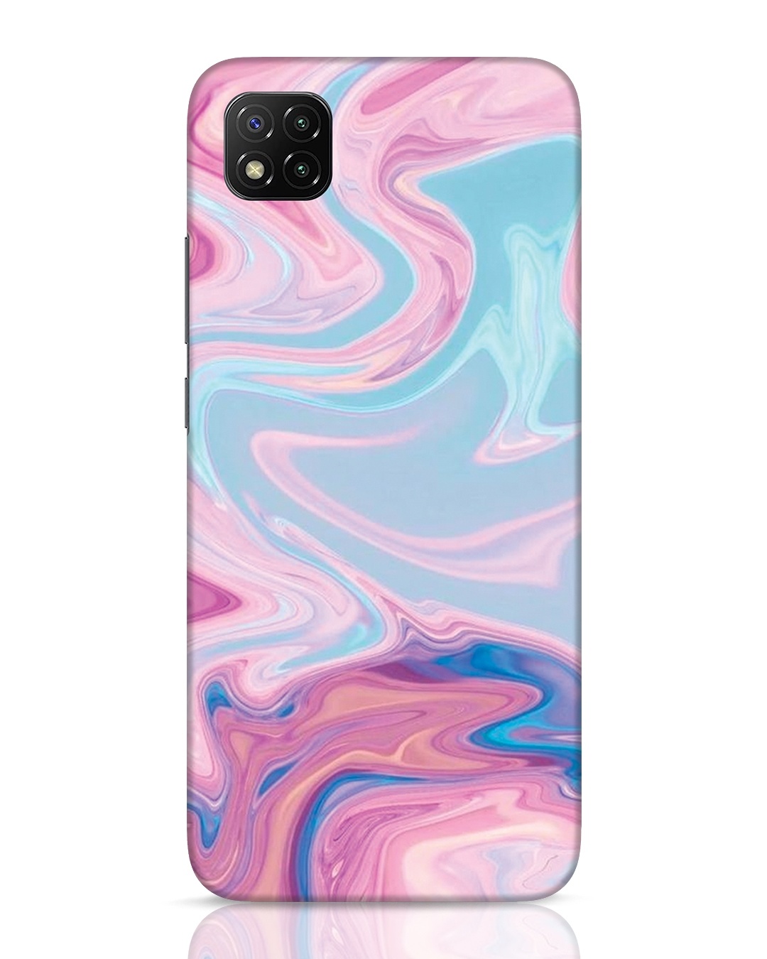 Buy Pink Marble Texture Designer Hard Cover For Xiaomi Poco C3 Online In India At Bewakoof 6476