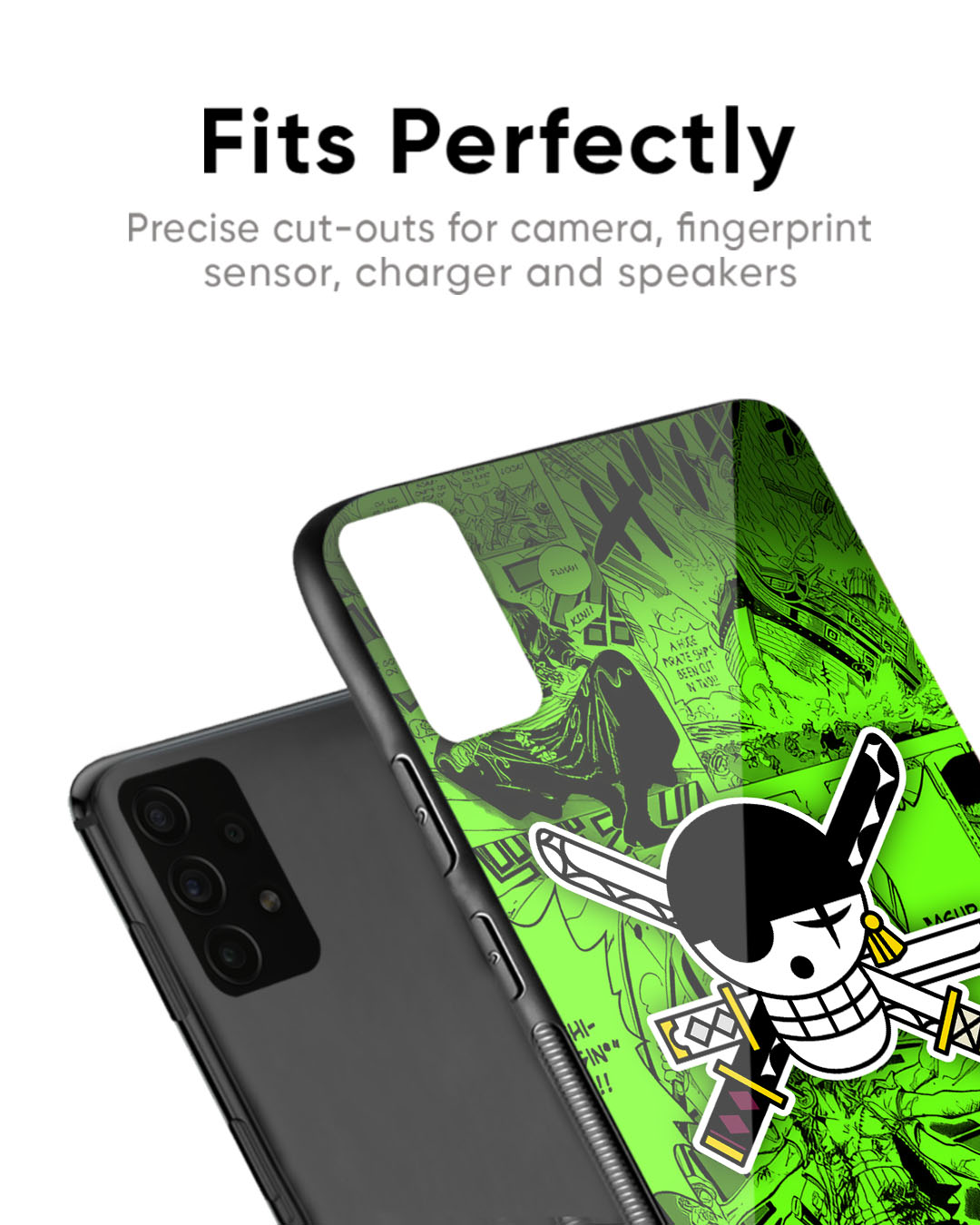 Shop Pirate Skull Premium Glass Case for Apple iPhone 14 (Shock Proof, Scratch Resistant)-Back