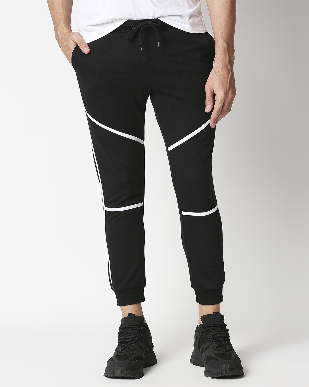 nike mens regular fit color block jogger pant