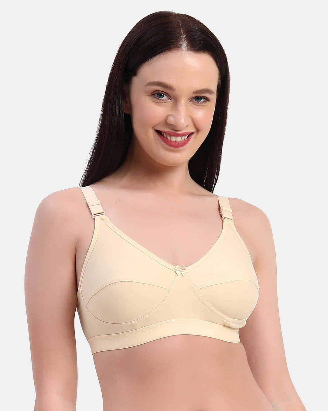 Buy Planet Inner Non Padded Non Wired Everday Wear Full Coverage Bra In  Beige Online in India at Bewakoof