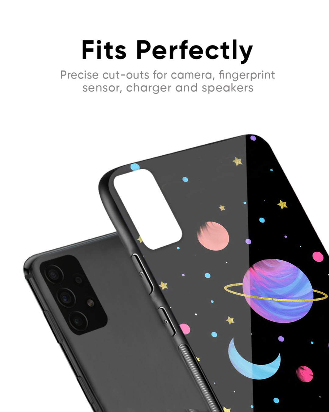 Shop Planet Play Premium Glass Case for Realme 11 Pro+ 5G (Shock Proof, Scratch Resistant)-Back