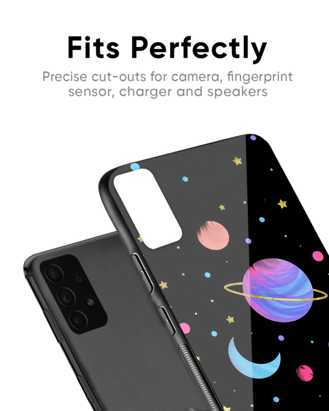 Shop Planet Play Premium Glass Case for Redmi Note 12 Pro+ 5G (Shock Proof, Scratch Resistant)-Back