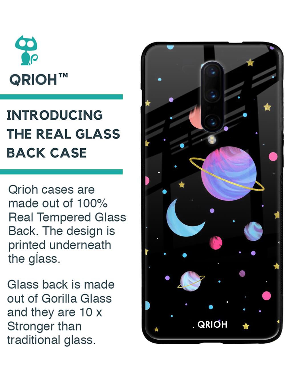 Shop Planet Play Printed Premium Glass Cover For OnePlus 7 Pro (Impact Resistant, Matte Finish)-Back