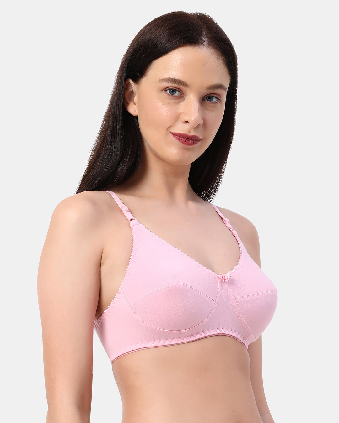 Buy PLANETinner Non Padded Non Wired Balconette Bra In Black Online in  India at Bewakoof