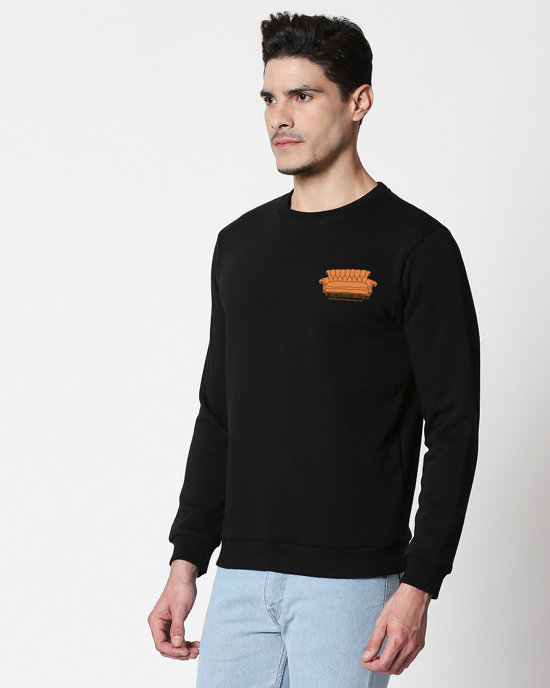 Shop Pocket Couch Fleece Sweatshirt (FRL)-Back