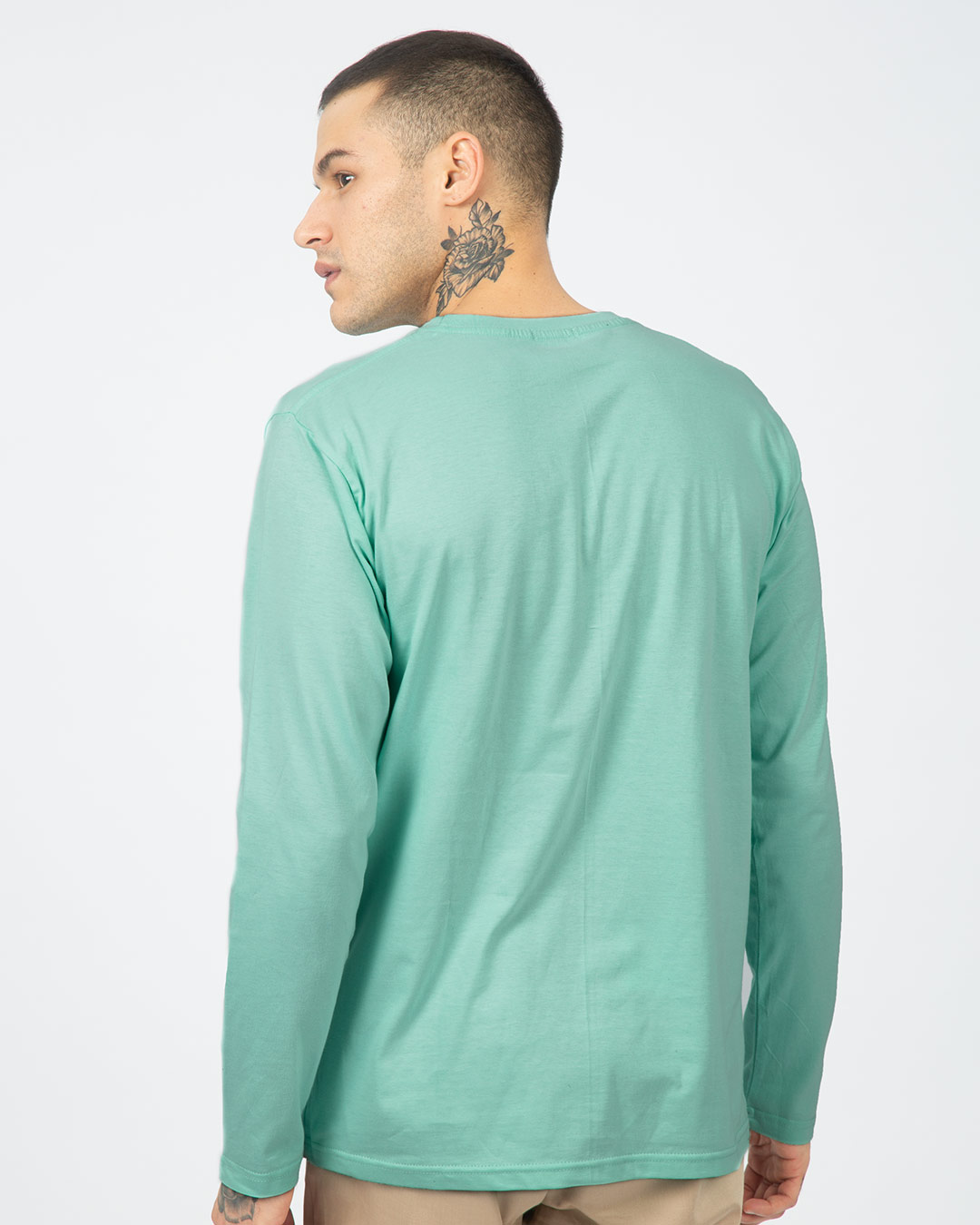 Shop Pocket Dalmatian Full Sleeve T-Shirt (DL)-Back