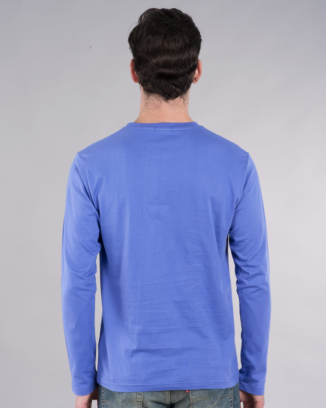 Shop Pocket Dalmatian Full Sleeve T-Shirt (DL)-Back
