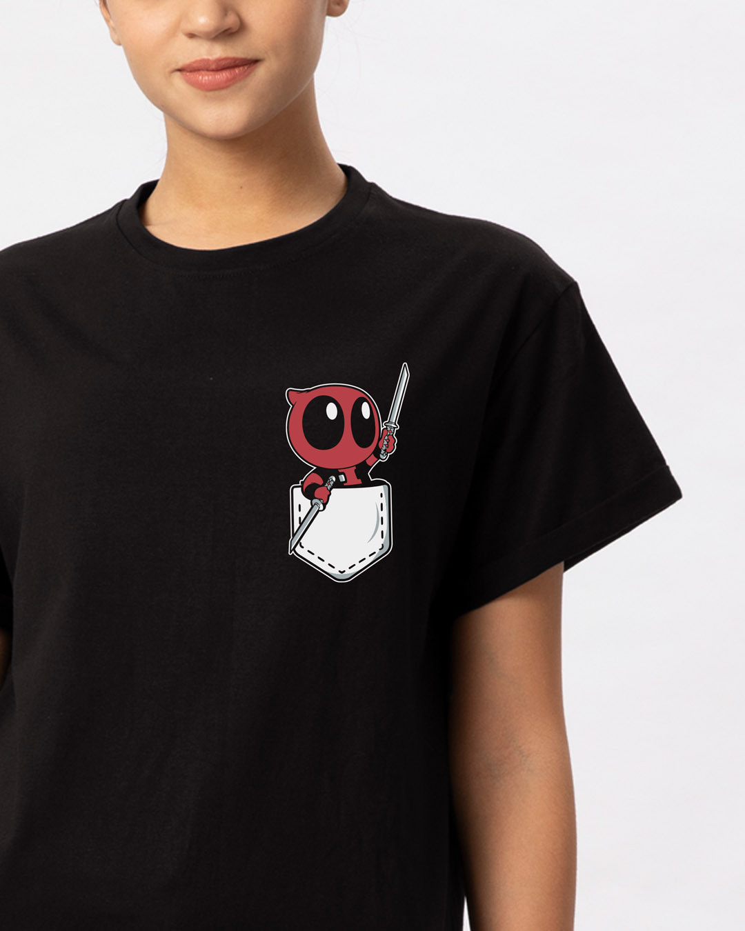 deadpool pocket shirt