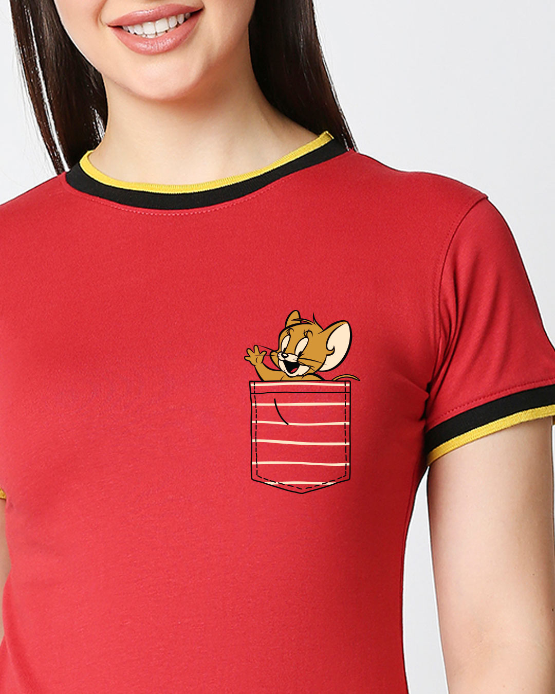 Buy Pocket Jerry Half Sleeve Printed 