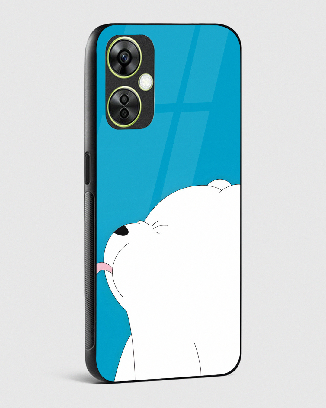 Shop Poking Panda Premium Glass Case for OnePlus Nord CE 3 Lite 5G-Back