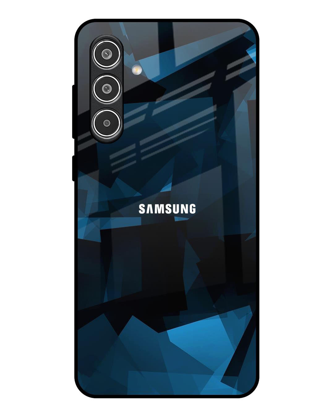 Cover Samsung Galaxy A56 5G 128 GB dari Polygonal Blue Box Premium Glass